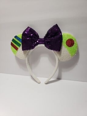 DISNEY **Buzz Lightyear** Mickey Mouse Ears Headband